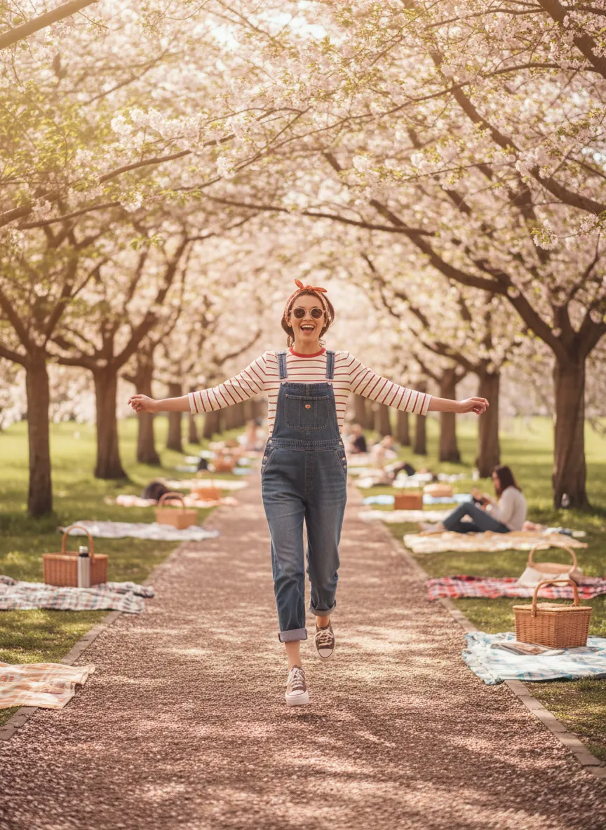 Denim Overalls