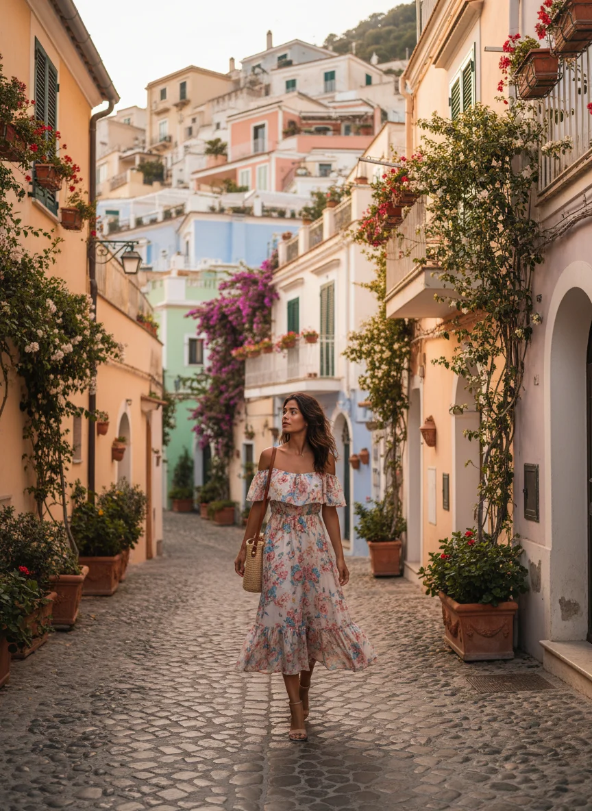 Floral Midi Dress