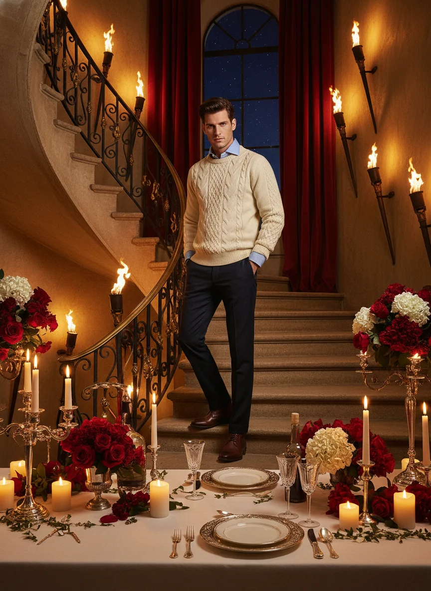 The Sweater Over Shirt Layer