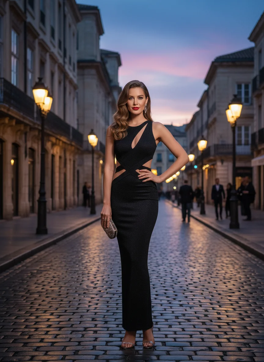 Cut-Out Bodycon Dress
