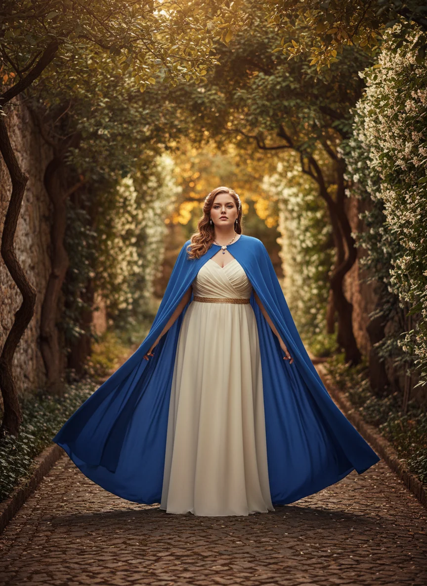 Royal Blue Cape