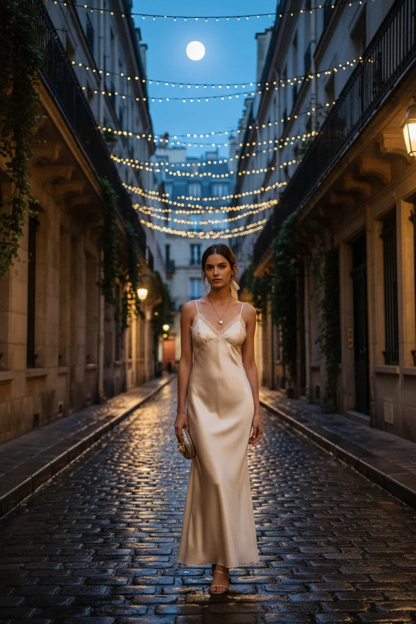 Silk Slip Summer Birthday Outfit