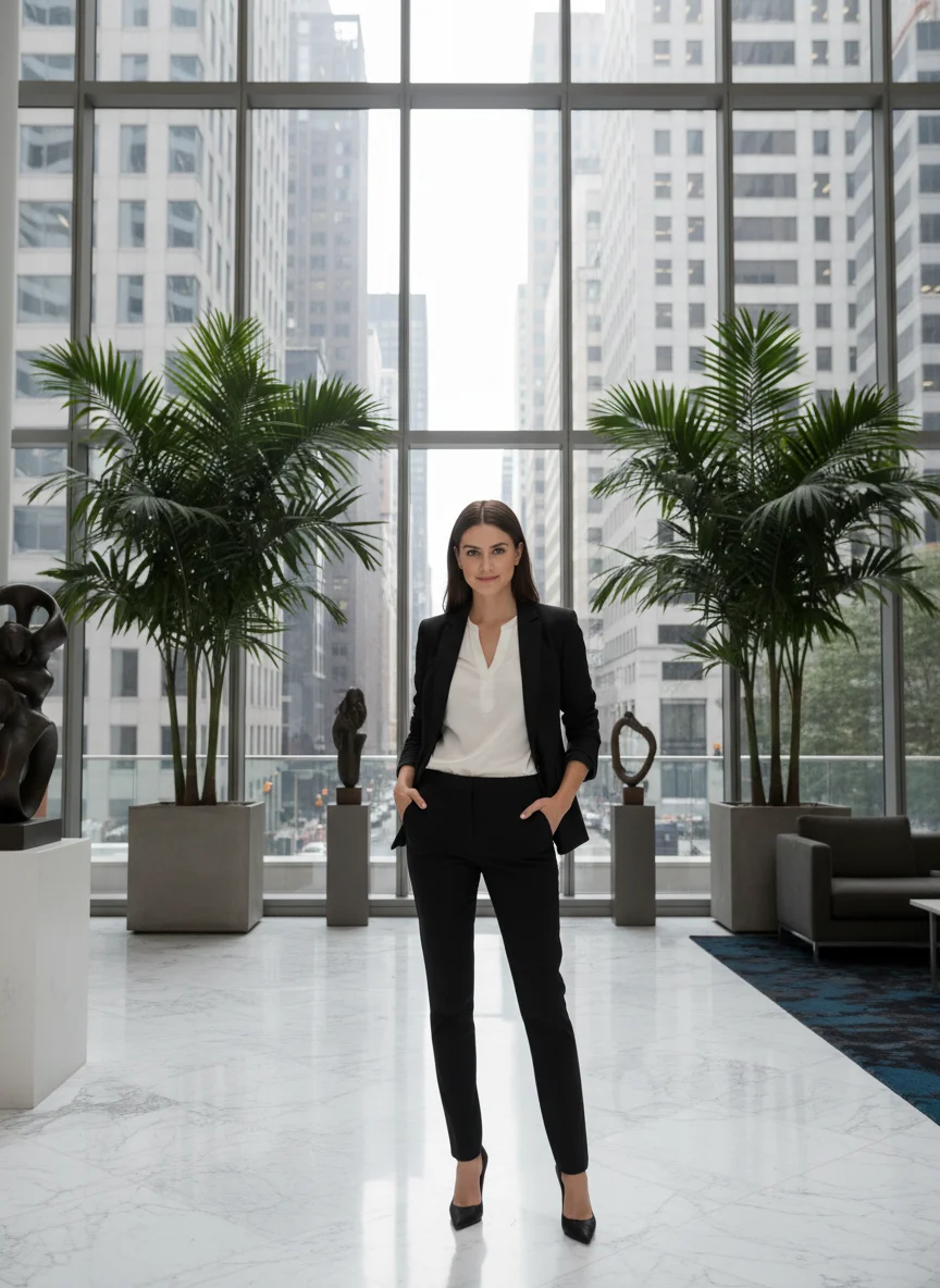 Classic Black Blazer