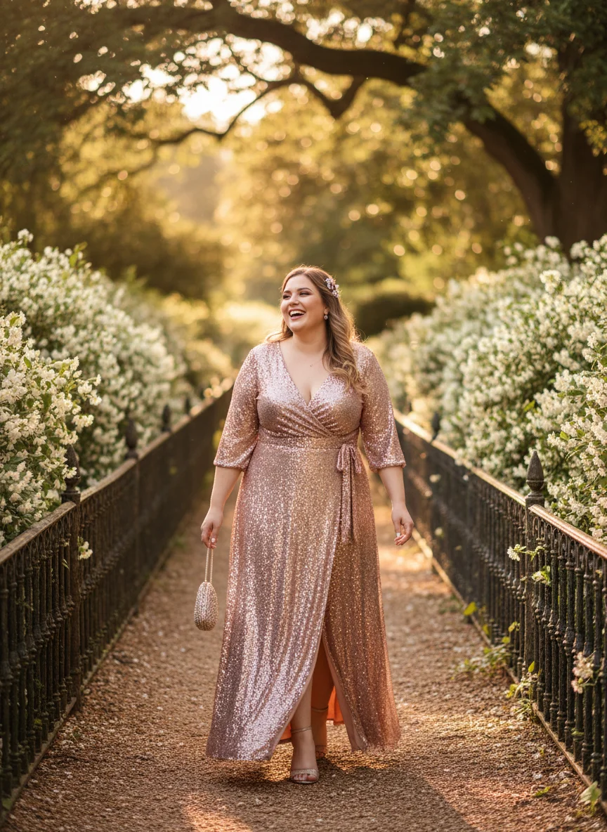 Sequin Wrap
