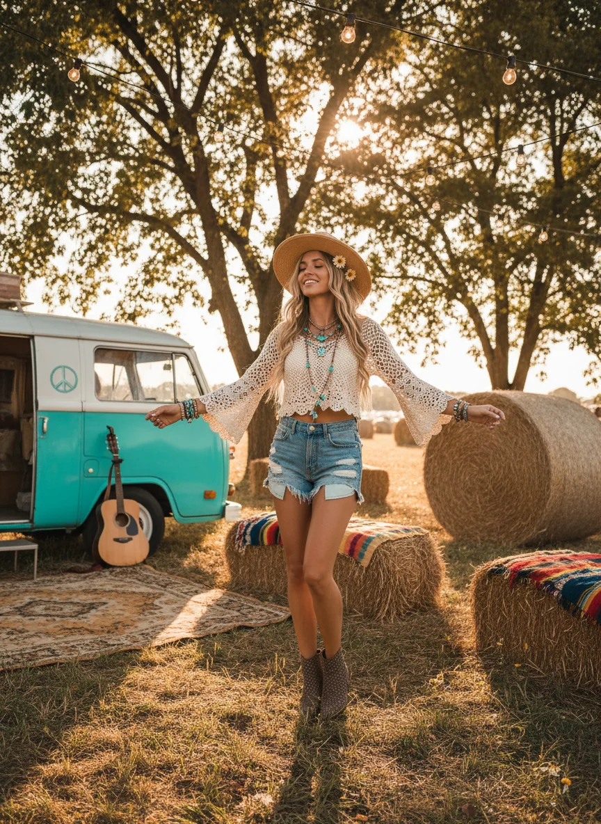 Crochet Crop Top