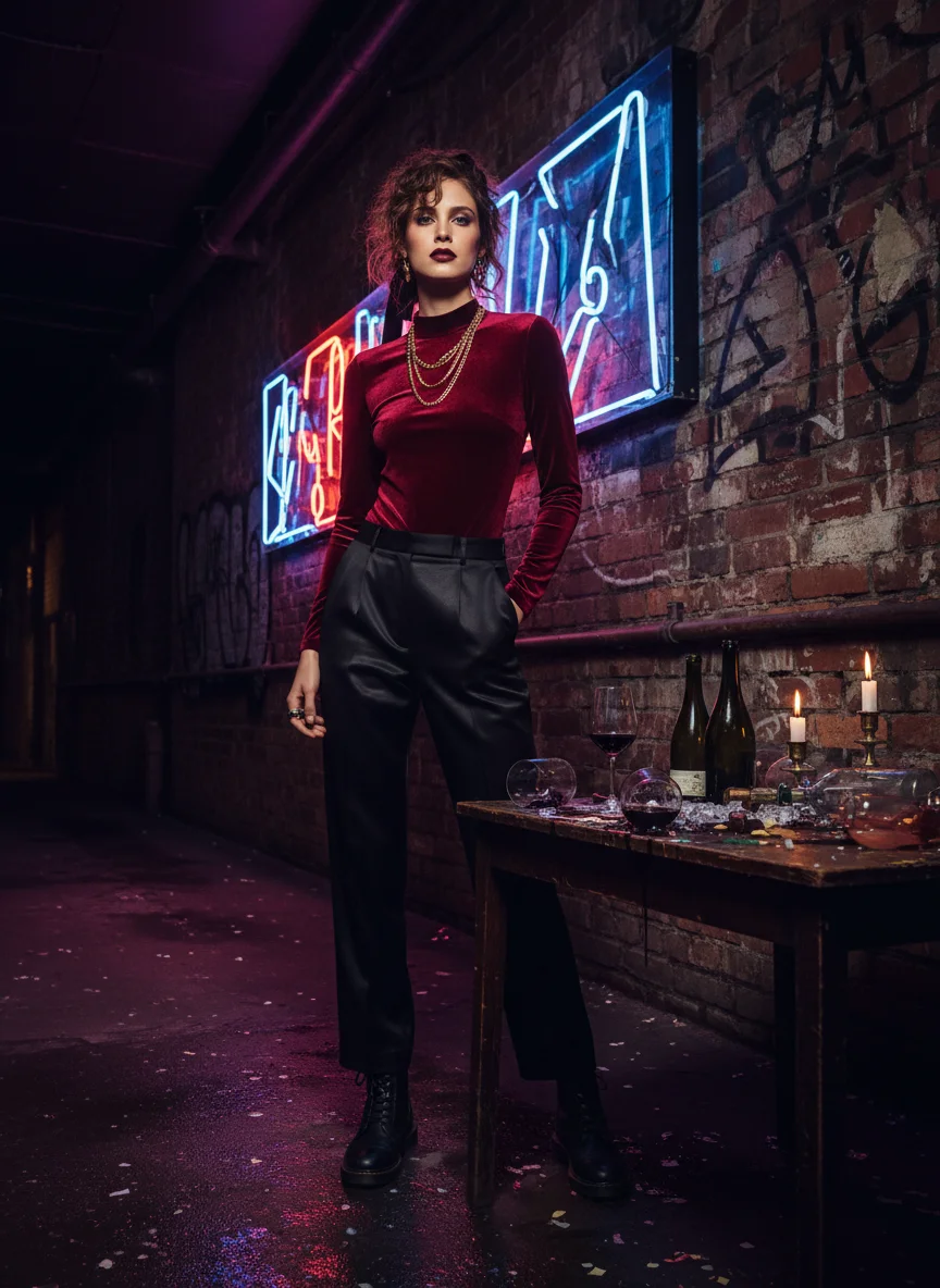 Velvet Bodysuit
