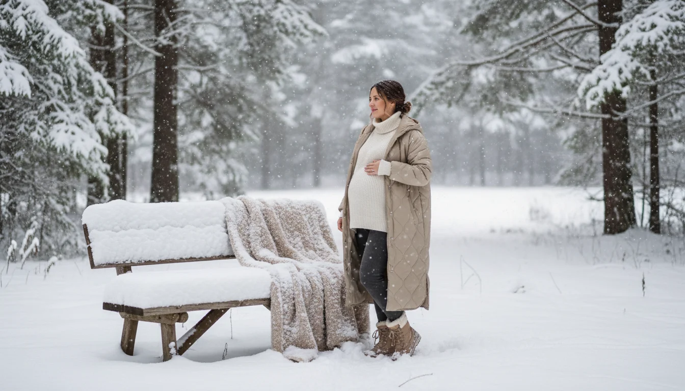 Winter Pregnancy Outfit Ideas