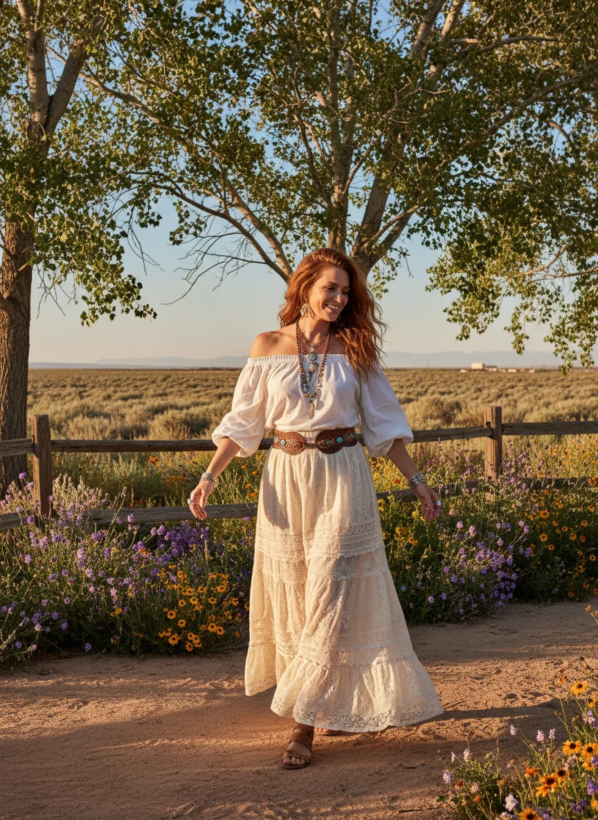 Tiered Prairie Skirt