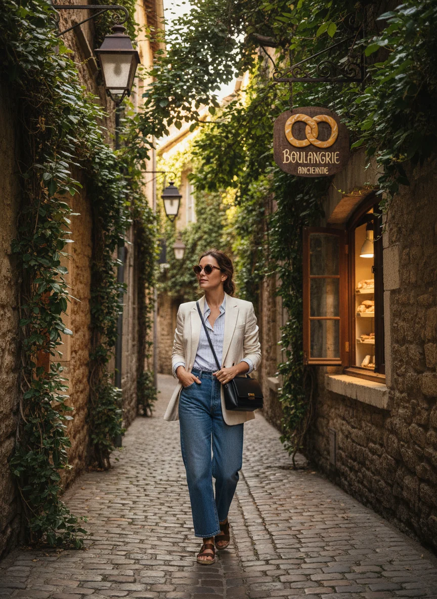 Structured Crossbody Bag