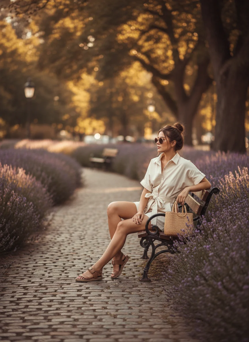 Cotton Romper