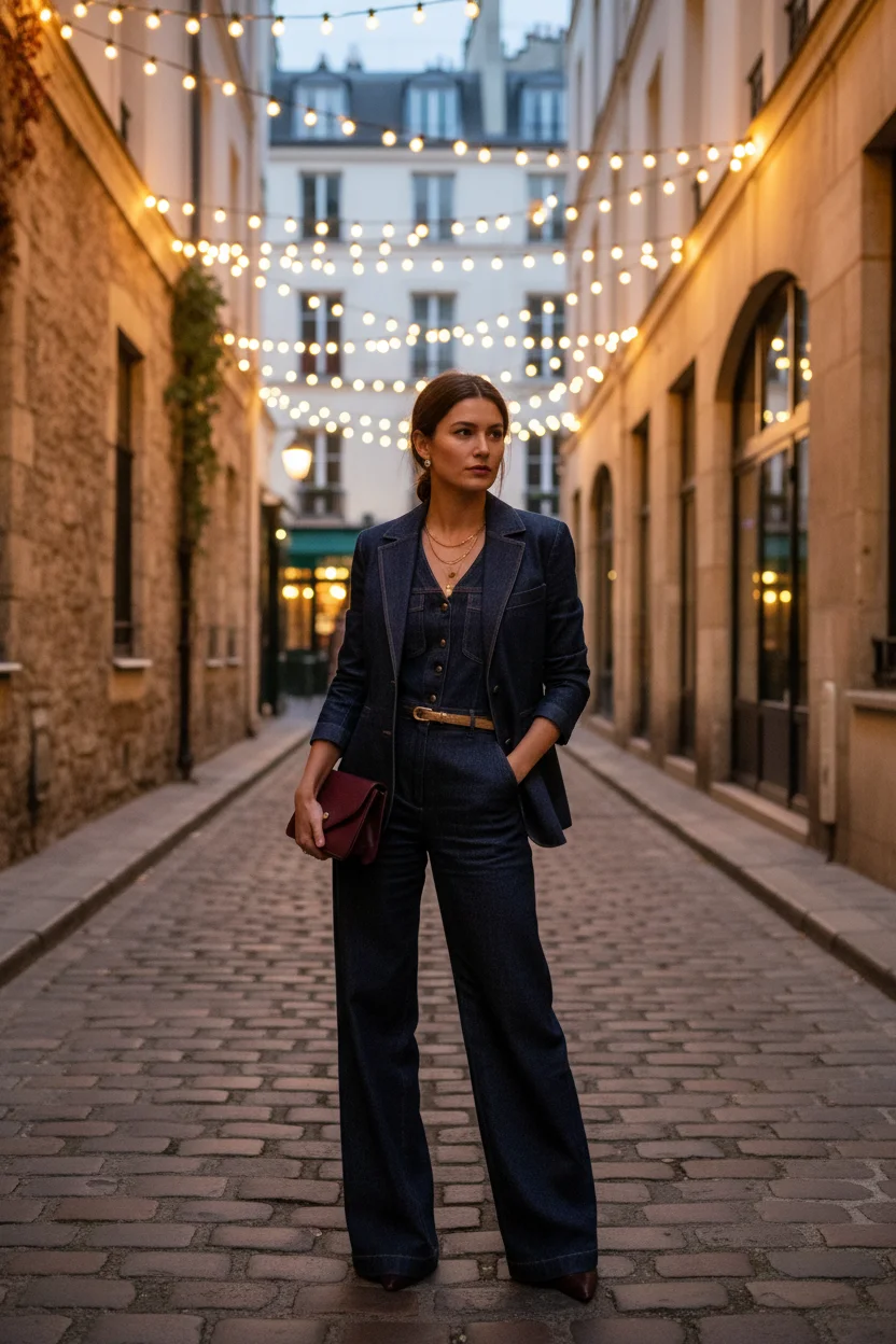 Dark Denim Outfit