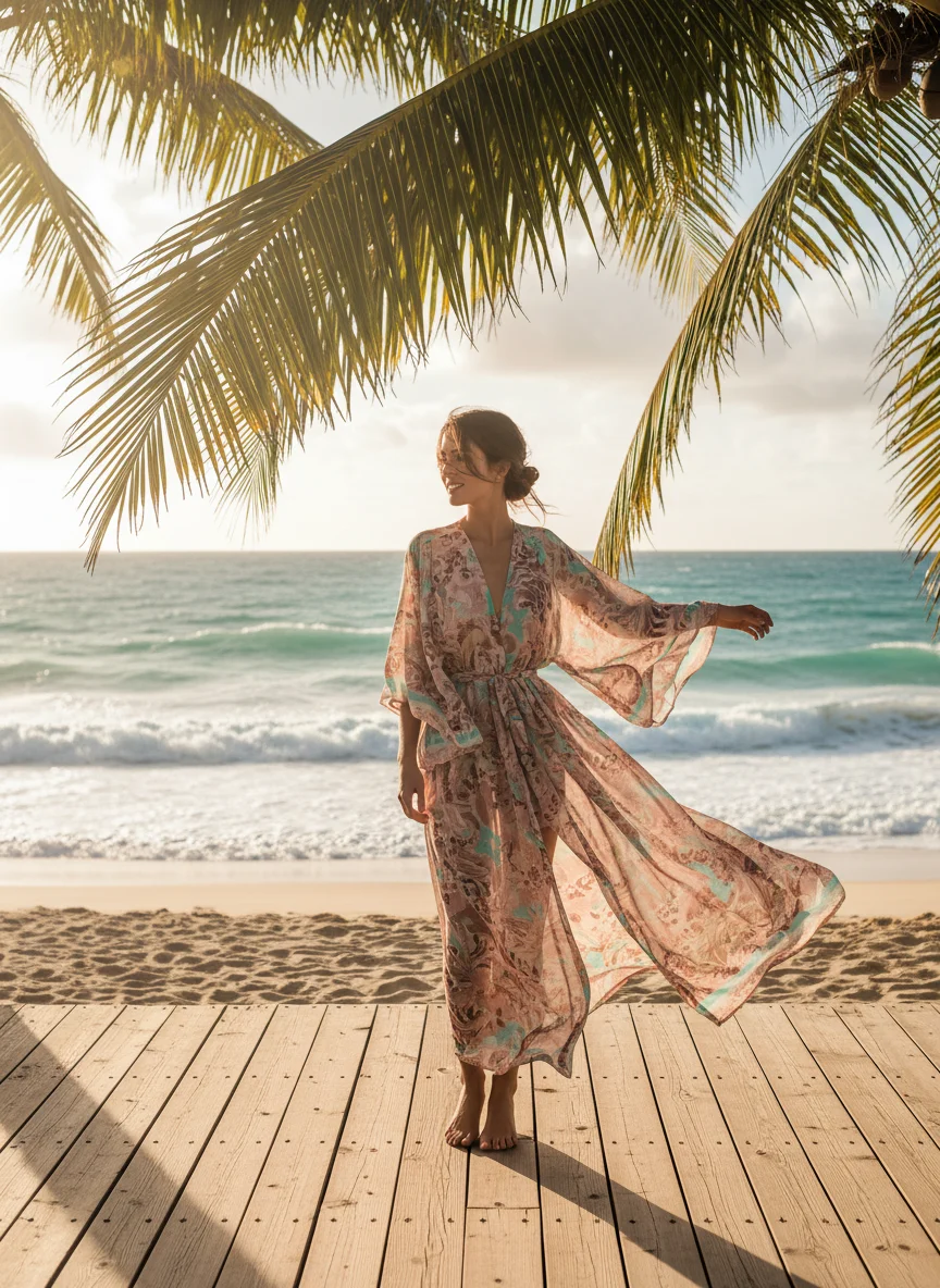 Flowy Kimono