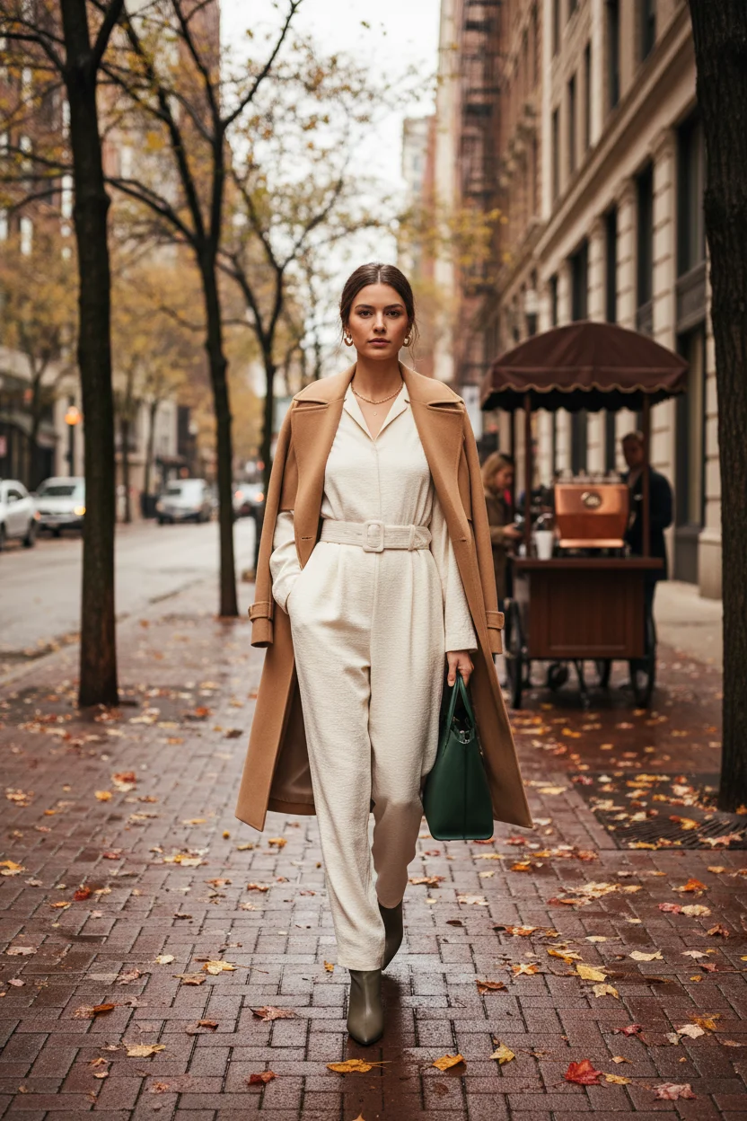 Belted Jumpsuit
