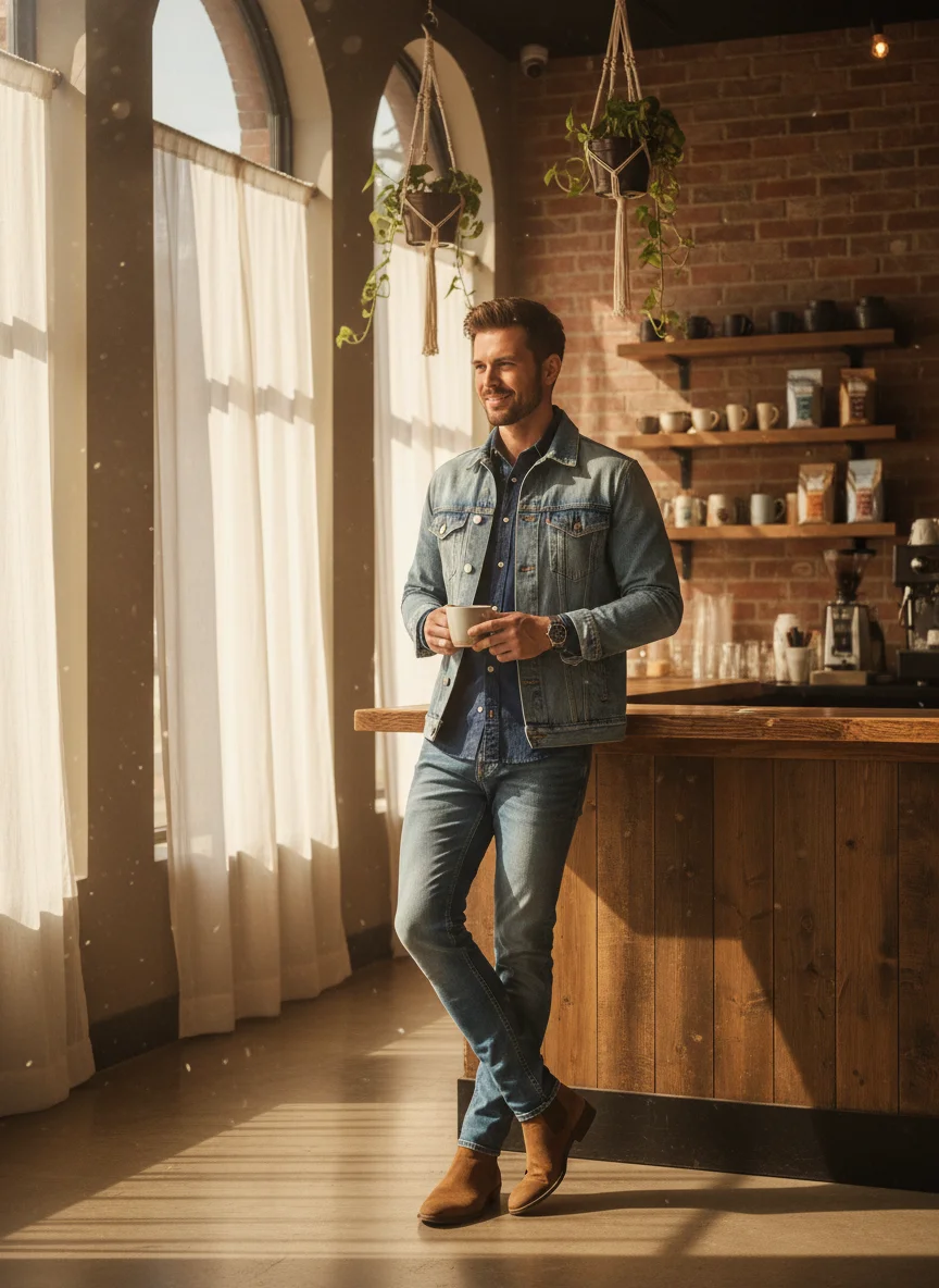 Denim on Denim Done Right