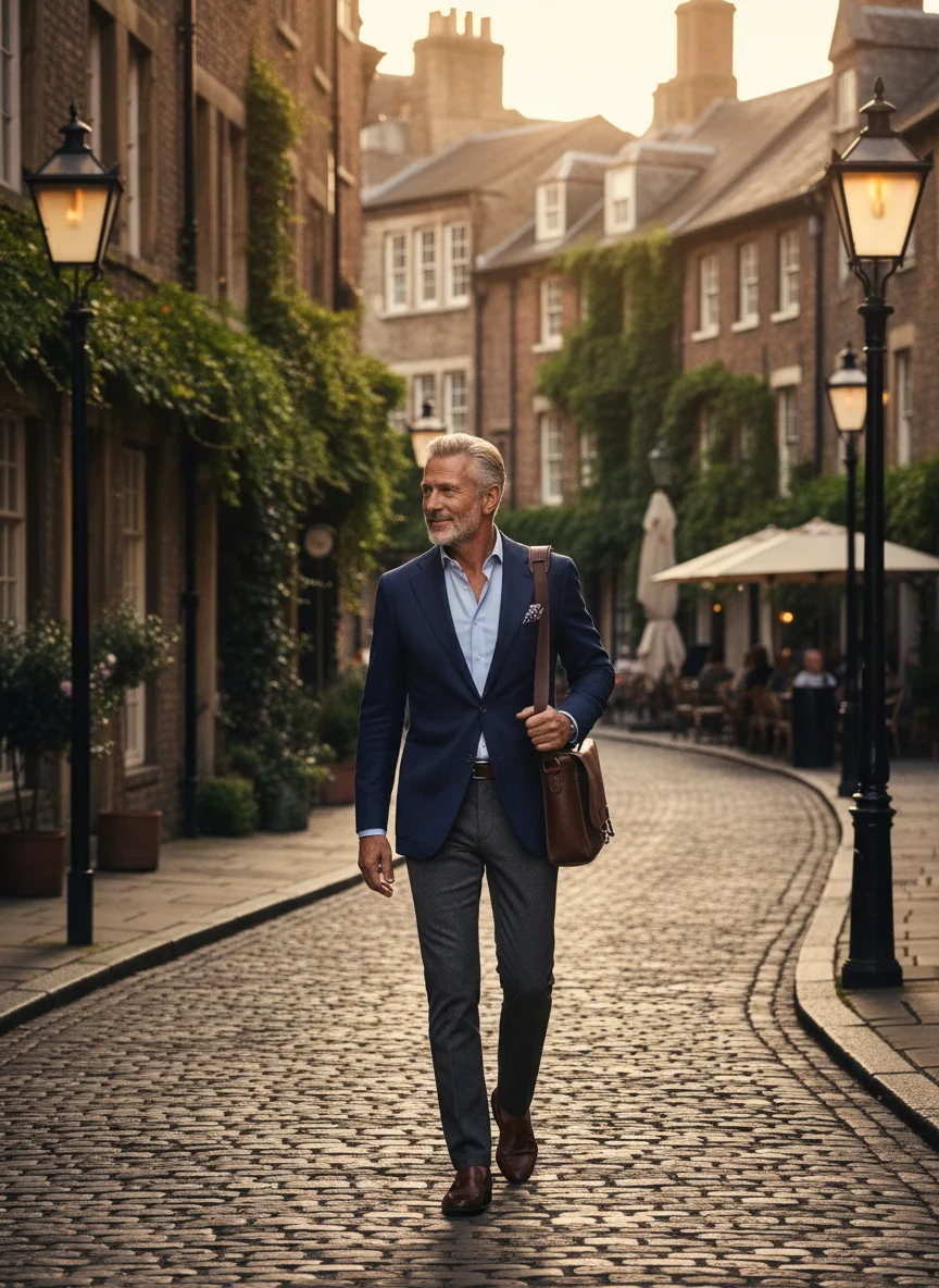Navy Blazer Smart Casual Standard