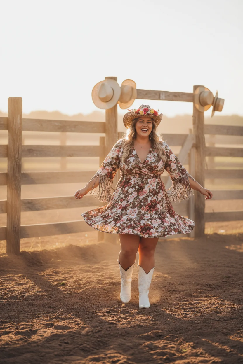 Floral Mini Dress