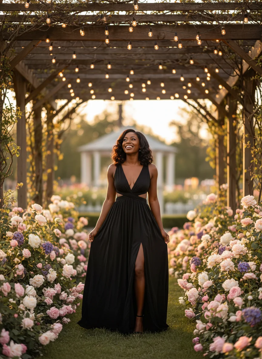 Cut-Out Maxi Dress