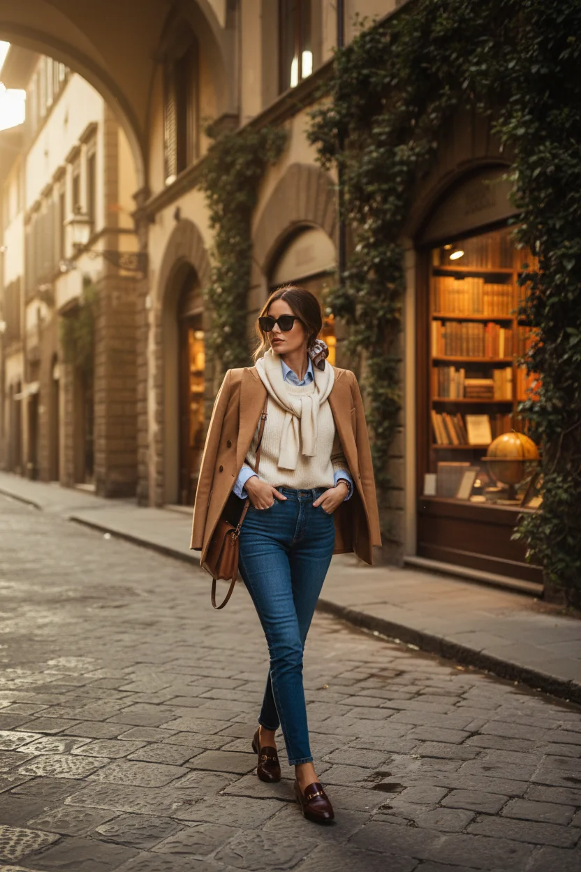 Loafers and Jeans
