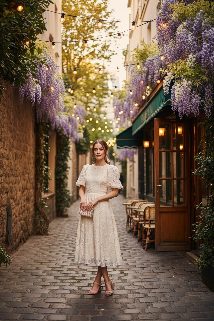 Puff Sleeve Dress