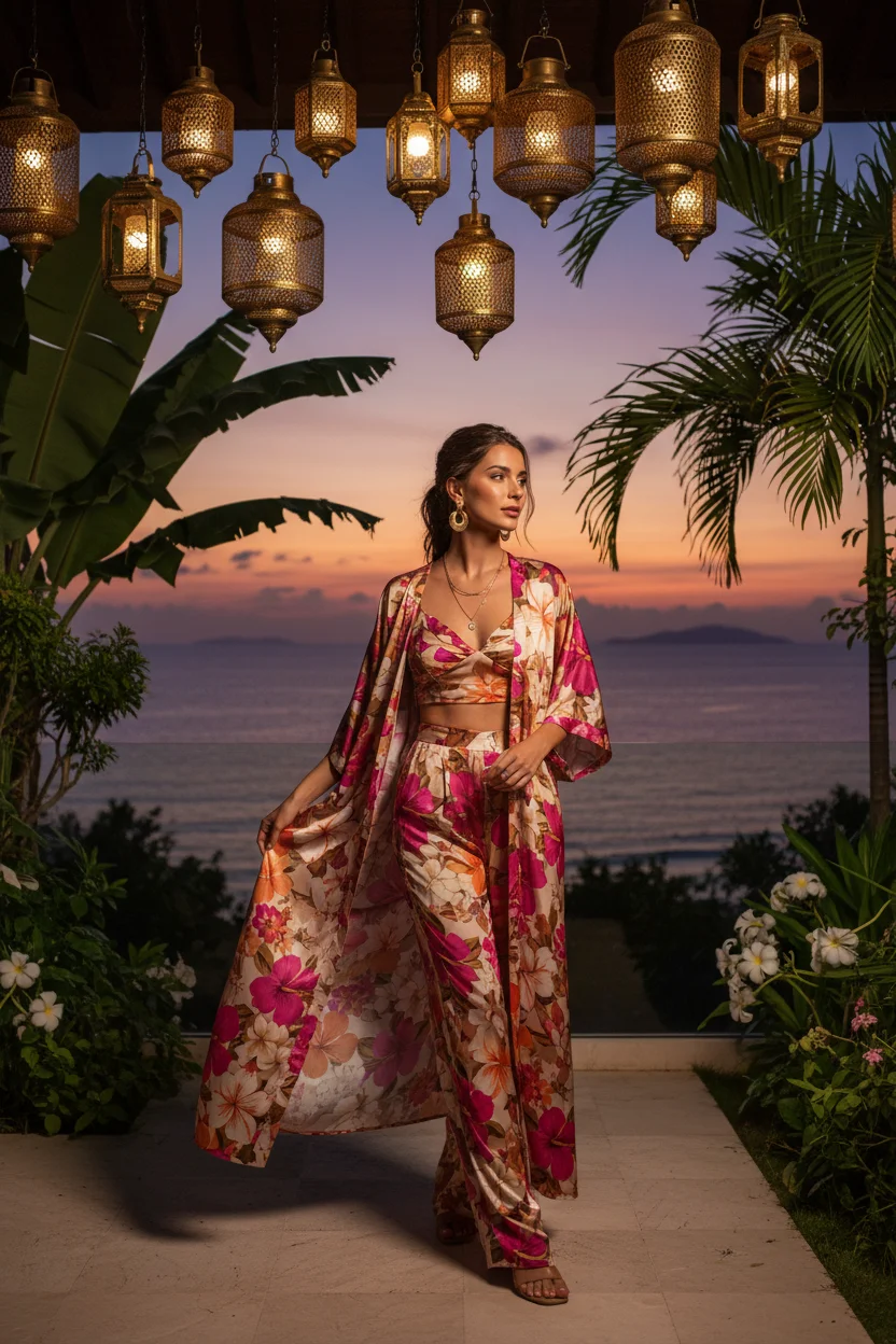 Floral Kimono