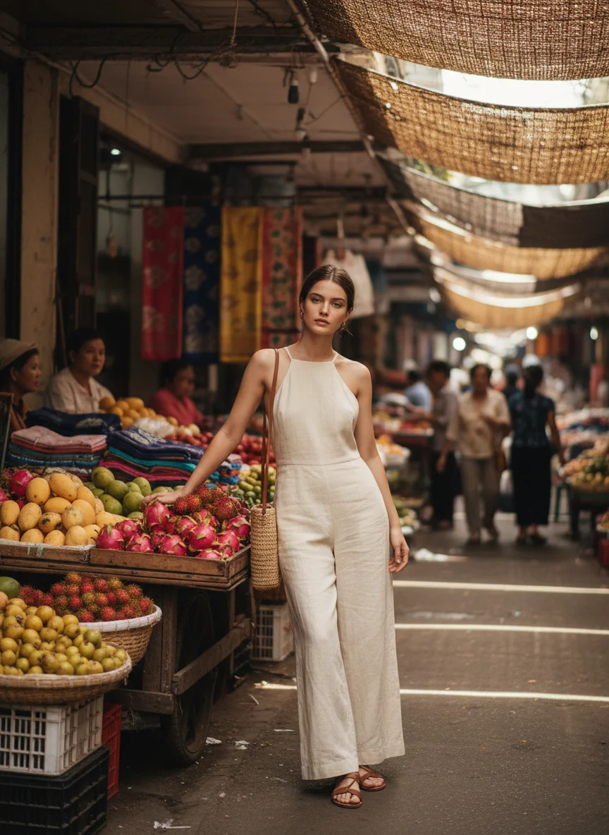 Halter Neck Jumpsuit