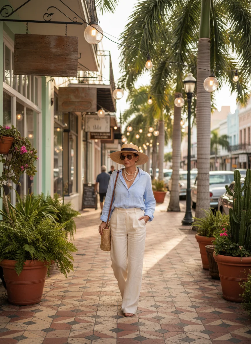 Wide Leg Trousers