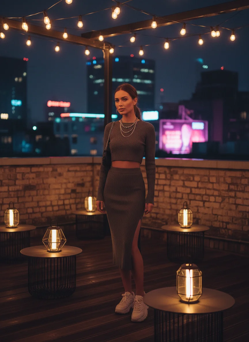 Two-Piece Skirt Set