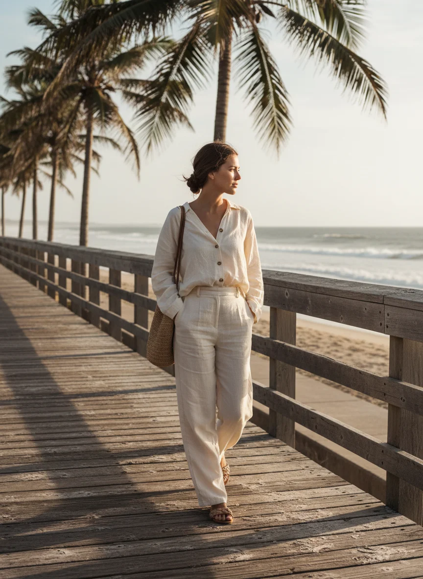 Linen Matching Set