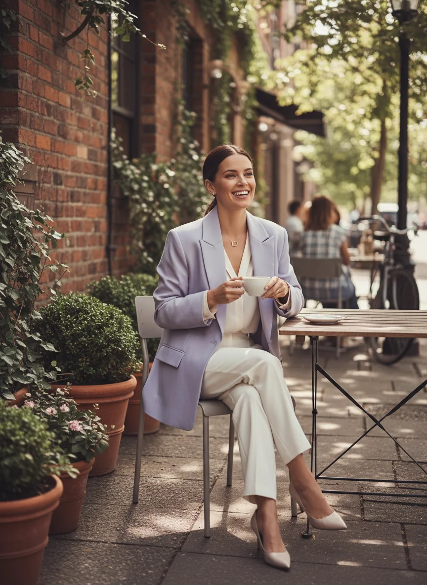 Pastel Oversized Blazer