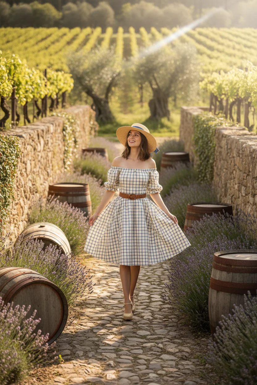 Gingham Print