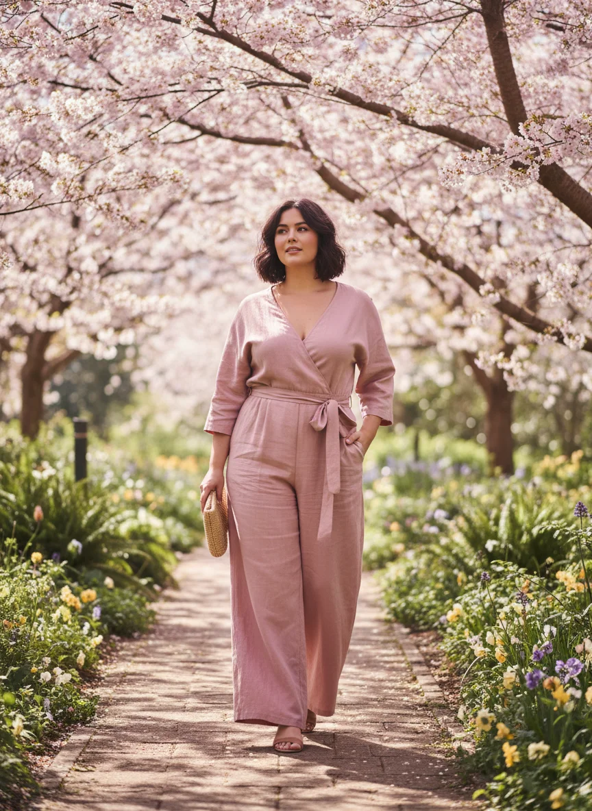 Wide-Leg Jumpsuit