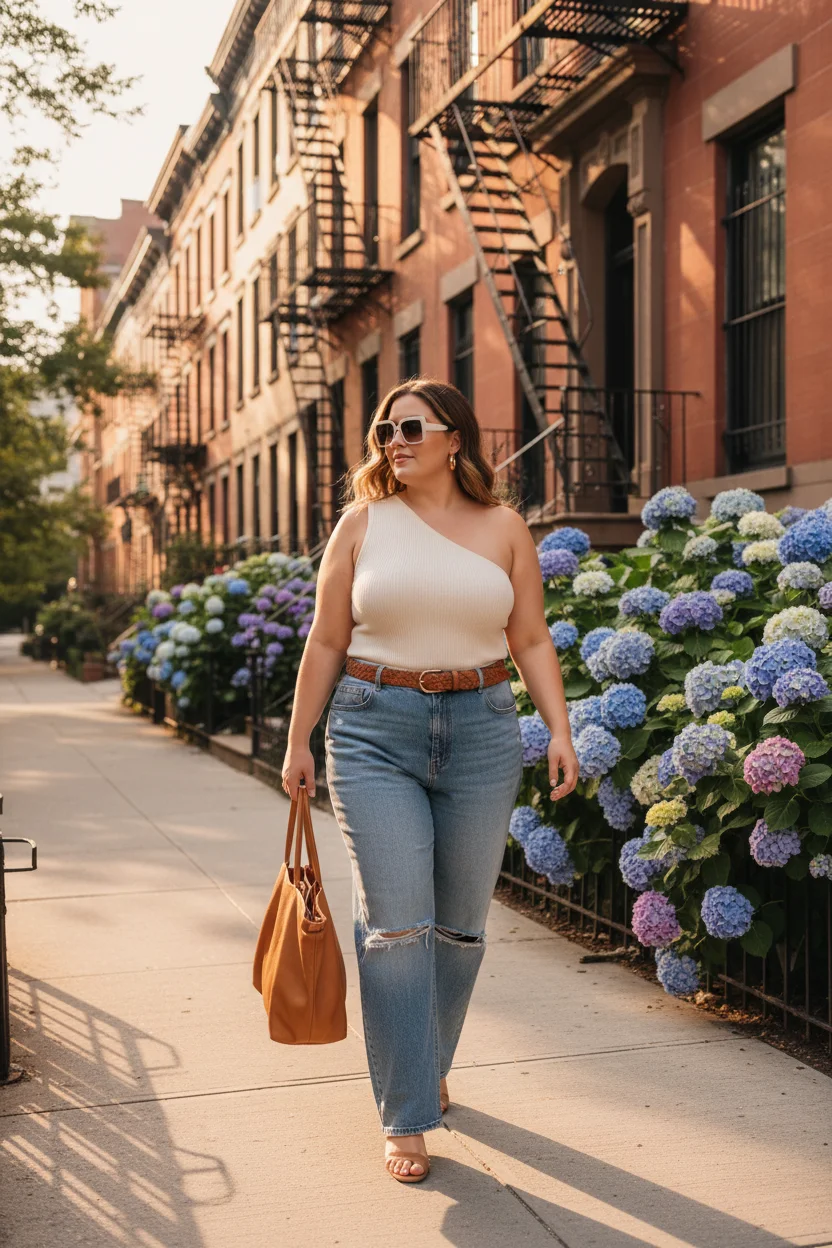 One Shoulder Top