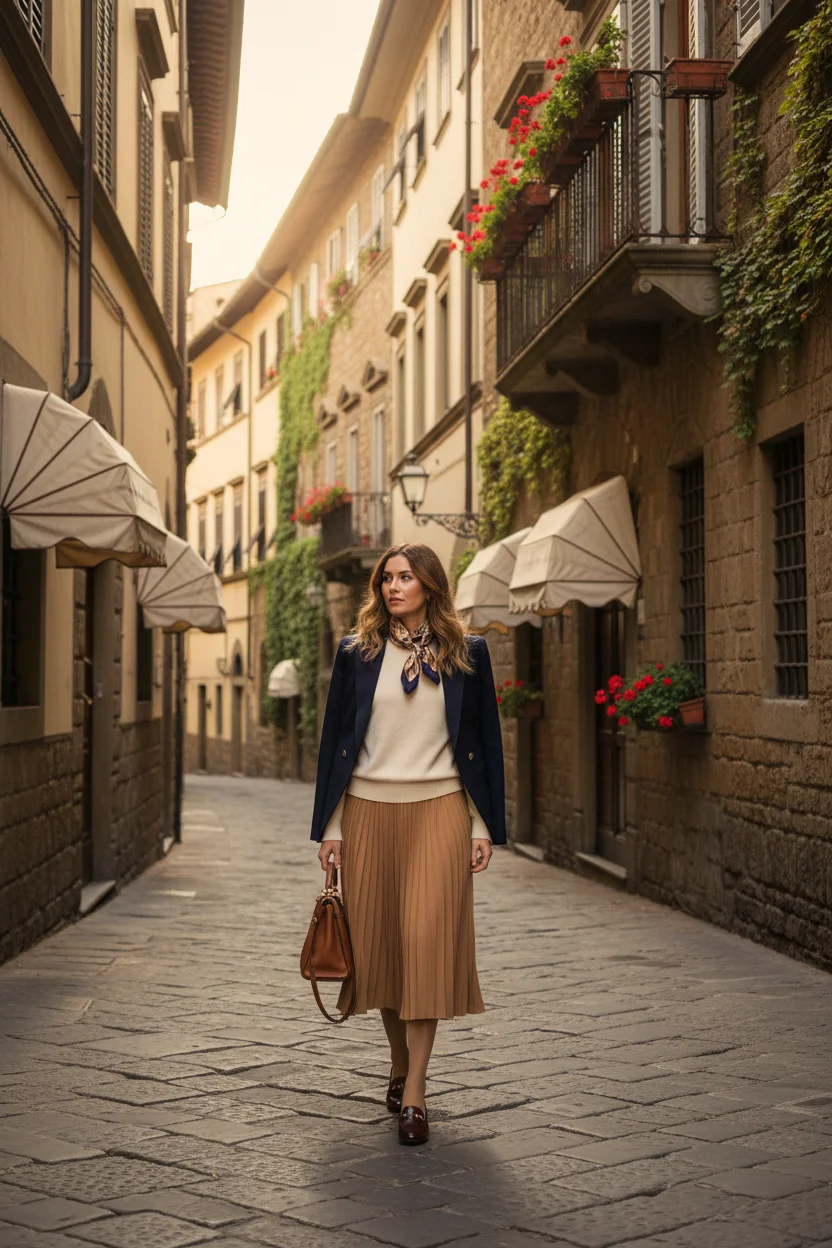 Pleated Skirt