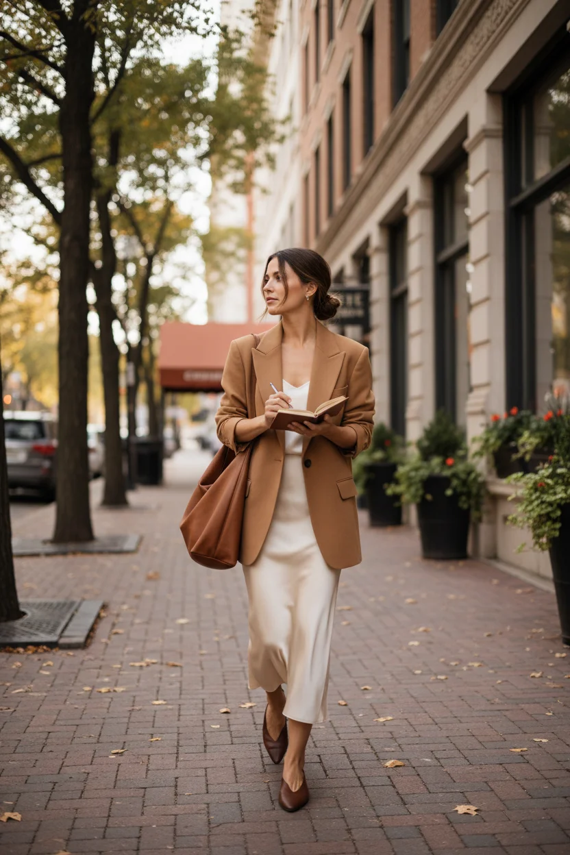 Silk Slip Skirt