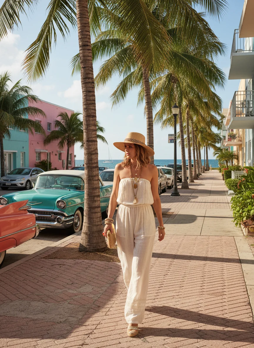 Strapless Jumpsuit
