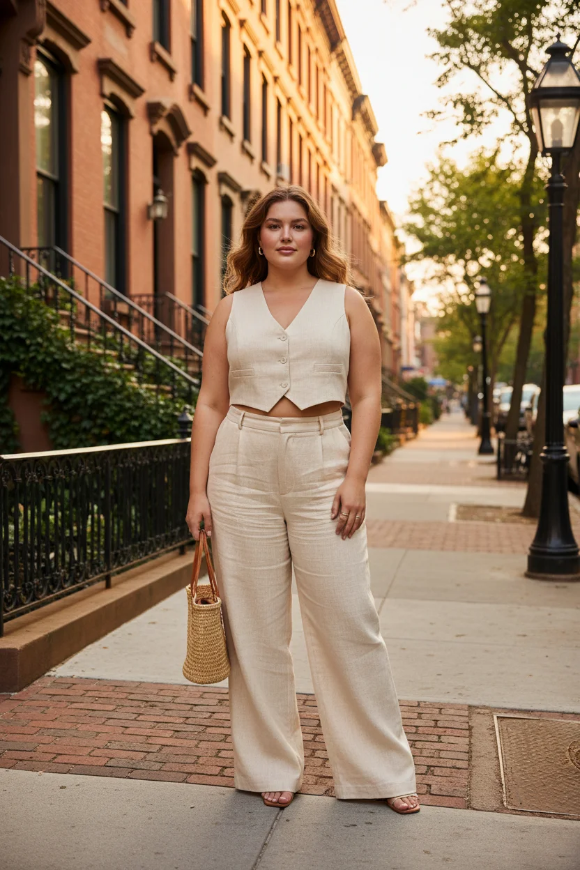 Cropped Vest