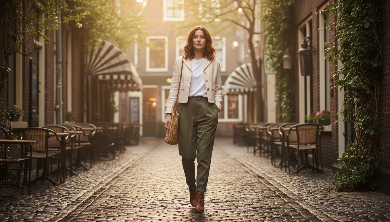 17 Women's Spring Travel Outfits for Europe thumbnail