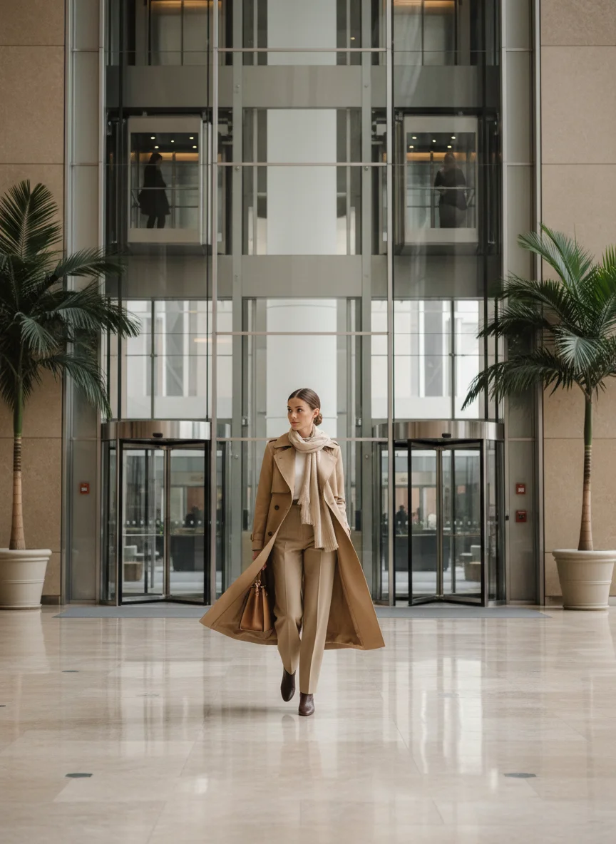 Camel Trench Coat