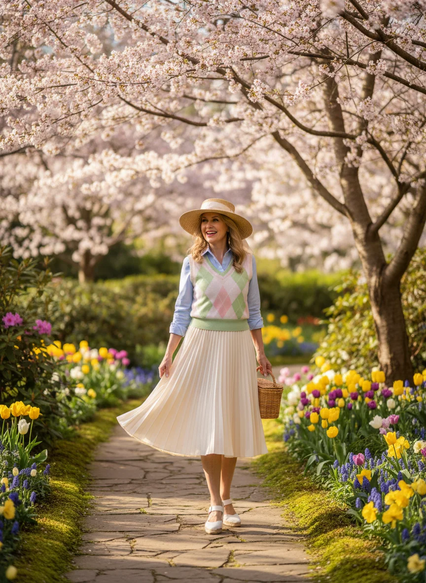 Pleated Skirt