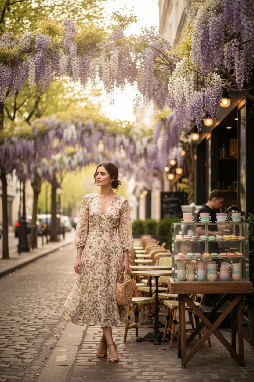 Floral Midi Dress