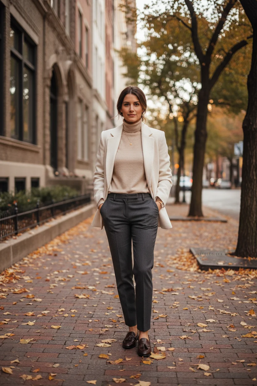 Loafers and Slacks