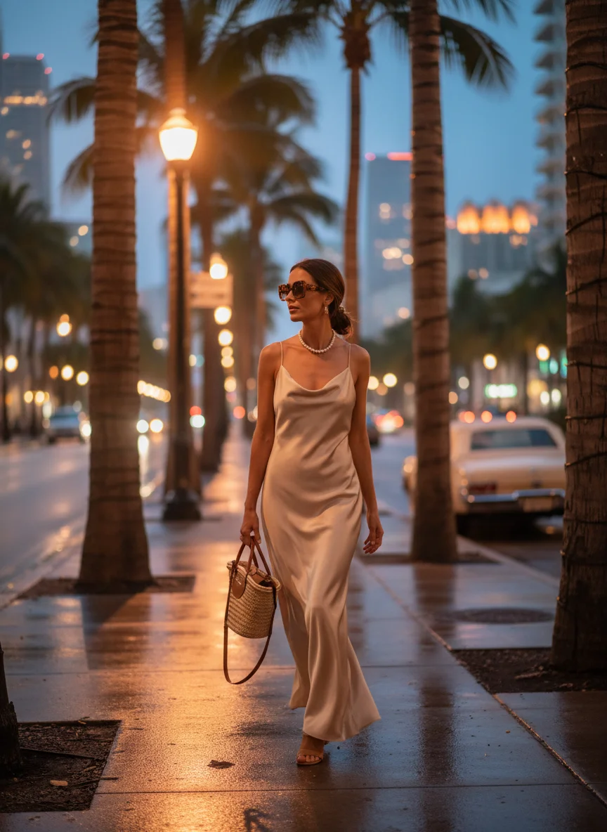 Silk Slip Dress