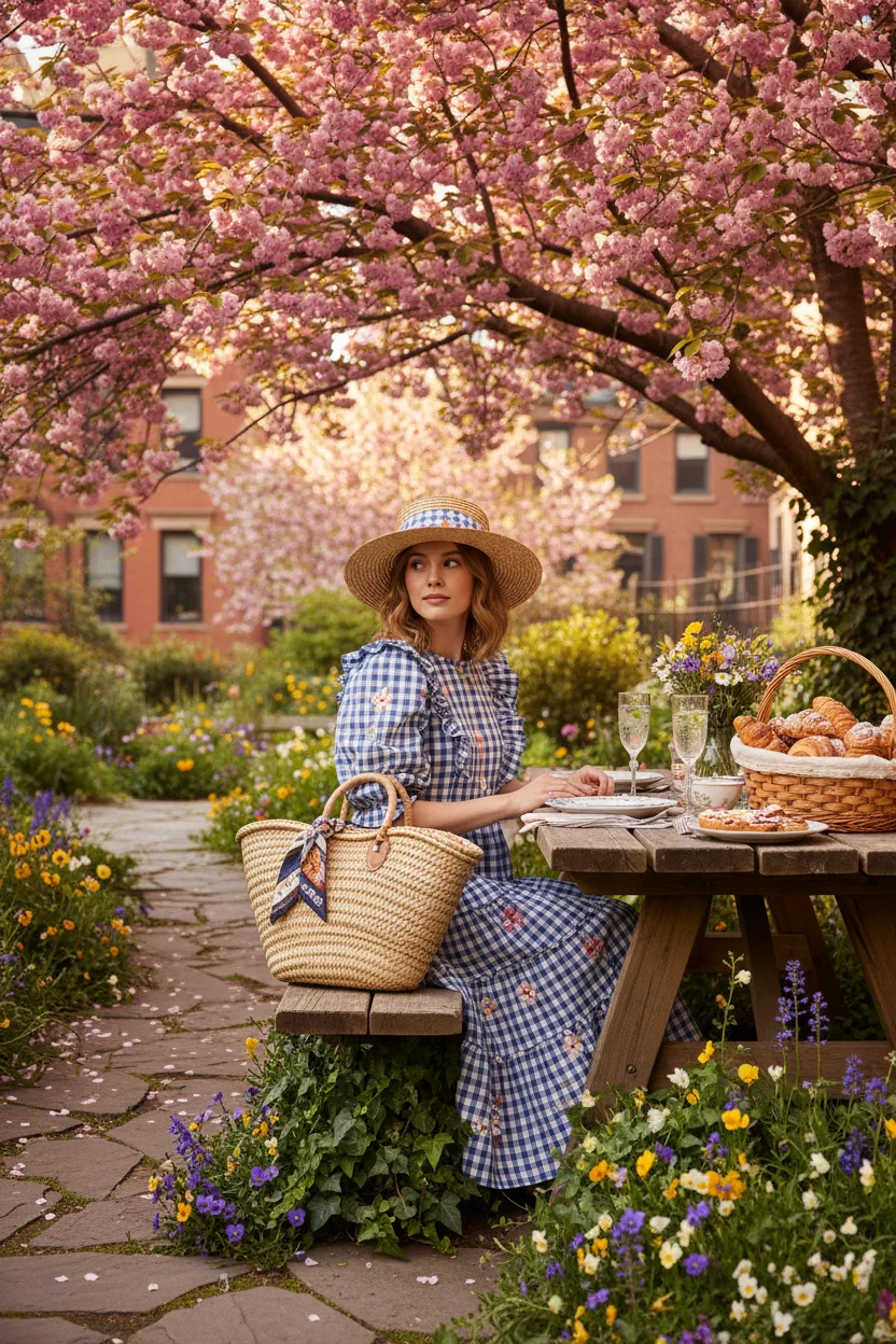 Gingham Print Brunch