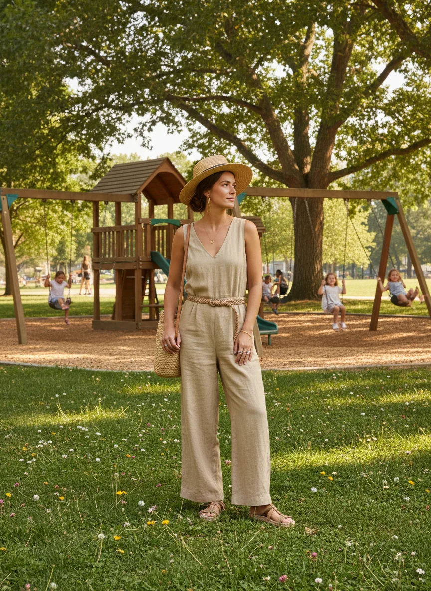 Linen Jumpsuit