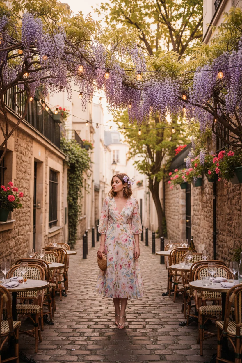 Floral Midi Dress