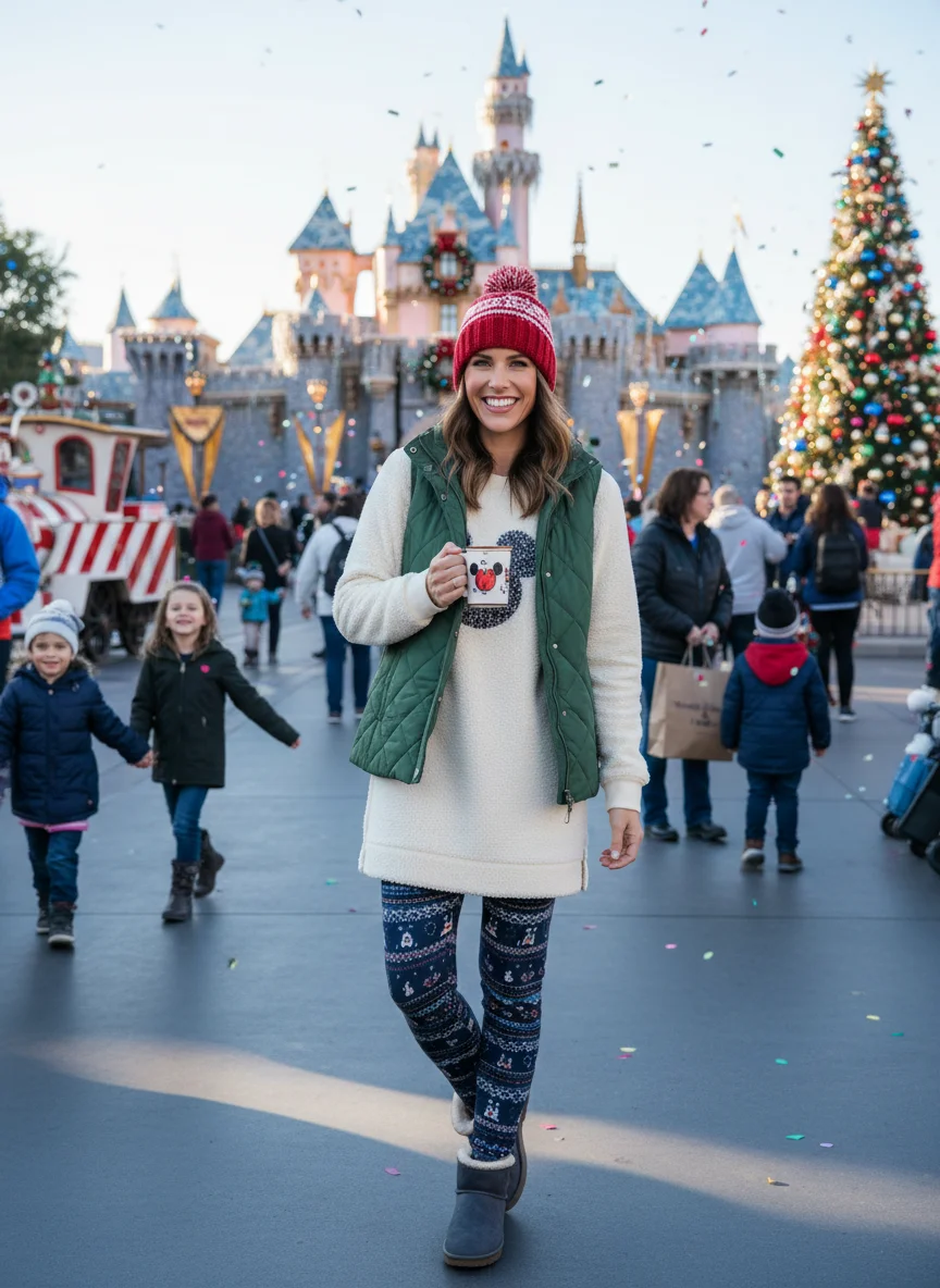 Fleece Lined Leggings Disney Outfit