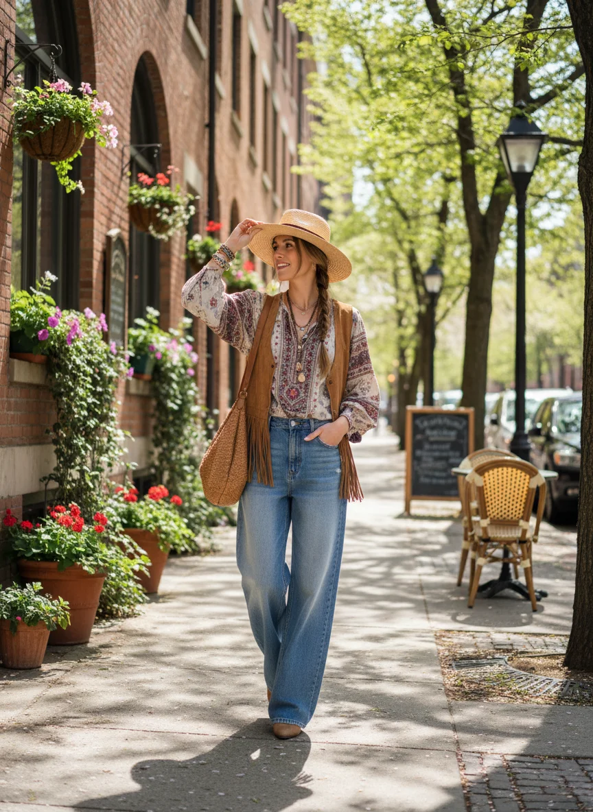 Low Rise Baggy Jeans