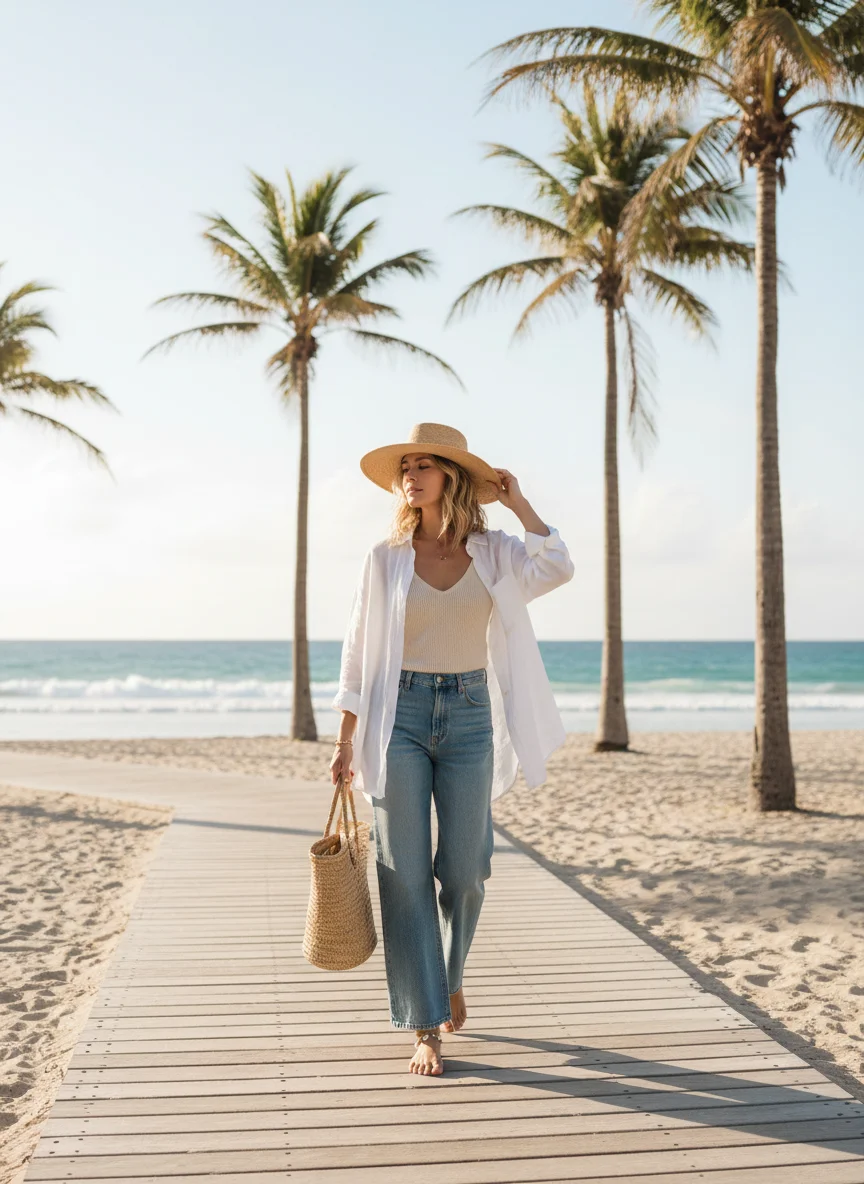 Oversized Button Down