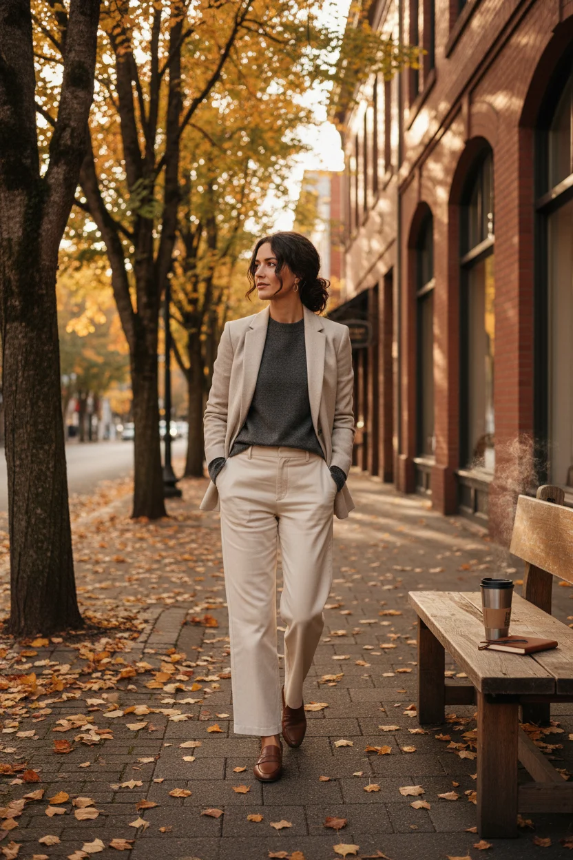 Wide Leg Trousers